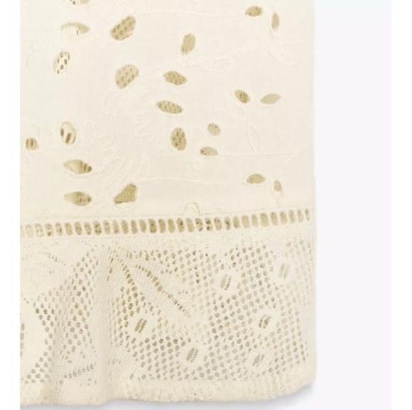 Zara ZW Collection Patchwork Embroidered Top - Picture 6 of 8